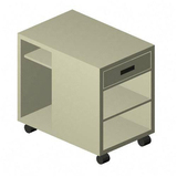 Lorell Mobile Machine Stand - Gray