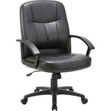 Lorell Chadwick Managerial Mid-Back Leather Chair
