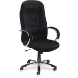 Lorell Airseat Series Exec. High-Back Fabric Chair