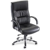 Lorell Bridgemill Executive Leather Swivel Chair