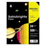 Wausau Paper Astrobrights Warm Assortment Cover Paper