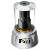 Acme iPoint Battery-Operated  Pencil Sharpener - Desktop - 1 Hole(s) - Silver