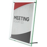 Deflect-o Superior Image Beveled Sign Holder