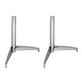 Iceberg Officeworks™ T-Leg Base, 26w x 29h, Chrome
