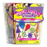 image of Fibre-Craft Creative Hands Celebrate Foam Sticker - Sticker - Party Hat, Balloon - Foam - Multicolor