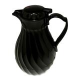 Hormel Connoisserve Insulated Black Swirl Carafe - 402264B