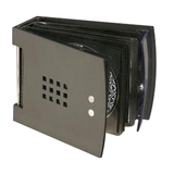 29251 - Allsop 29251 Redmond 32 CD Album - Book Fold - Metal - Black