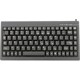 SOLIDTEK Solidtek Mini 88 Keys POS Keyboard Black PS/2 KB-595BP