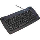 SOLIDTEK Solidtek USB Mini Keyboard 88 Keys with Trackball Mouse KB-5010BU