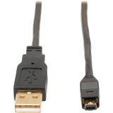 TRIPP LITE Tripp Lite USB 2.0 A to 4-Pin Mini B Gold Cable