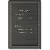 Quartet Single Glass Magnetic Message Board
