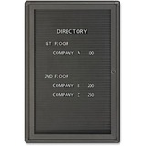 Quartet Single Glass Magnetic Message Board