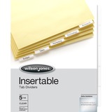 Wilson Jones Insertable Tab Indexes WLJ54310