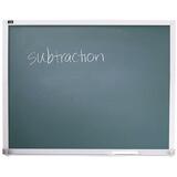 Quartet Chalk Board - 4' x 3' - Anodized Aluminum Frame - Green