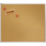Quartet Aluminum Frame Natural Cork Board QRTECKA404