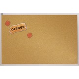 Quartet Aluminum Frame Natural Cork Board