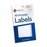 Maco Self Adhesive Removable Label - MS1648