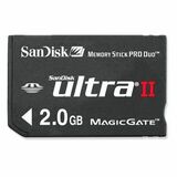 SanDisk 2GB Ultra II Mobile Memory Stick PRO Duo
