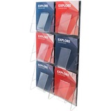 Deflect-o Wall Literature Rack DEF56401