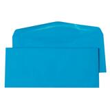 Quality Parkâ„¢ Colored Envelopes, #10, 28lb, Blue, 25/Pack