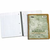 Tops Second Nature College Rule Spiral Notebooks