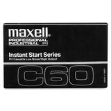 Maxell COM60 60 Minutes Communicator Series Audio Cassette MAX102411