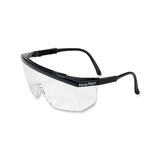 ERB Sting-Rays Protective Eyewear - Adjustable Size - Polycarbonate Lens - 1 Each - Clear, Black