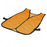 ERB Lightweight Plain Mesh Safety Vest - Nylon - 1 Each - Orange