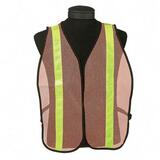 ERB Reflective Mesh Safety Vest - Nylon - 1 Each - Orange, Lime