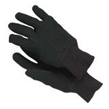 WELL LAMONT Cotton Jersey Gloves - Large Size - Cotton - 1 Pair - Black