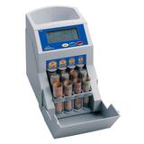 Royal Sovereign Small Business Coin Sorter - 400 Coin Capacity - Sorts 312 coins/min - Gray, Blue