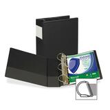 Samsill Antimicrobial D-Ring Binder With Label Holder