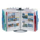 Durable Desktop Rotary Display Panel System - 50 Panels - Assorted