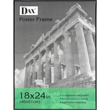 Burnes Black U-Channel Poster Frame - N16016BT