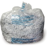 3000 Series General Office Shredder Bags, Tear-Resistant, 25 Bags/Box, Clear  MPN:1765010