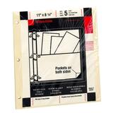 Wilson Jones Letter Size Manila Pocket Page - 53243