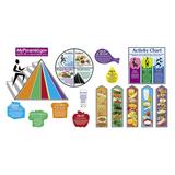 Trend Children's USDA My Pyramid Chart - Diet & Exercise - 16 Pieces