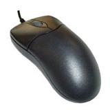 MICE Black Optical Mouse - USB