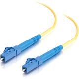 C2G 3m LC-LC 9/125 OS1 Simplex Singlemode PVC Fiber Optic Cable - Yellow