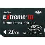 SanDisk 2GB Extreme lll Memory Stick PRO Duo