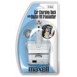 Maxell P-25 Car Charging Dock with Digital FM Transmitter