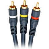 STEREN Steren Python Composite Video / Dual RCA Audio Cables