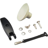 JohnsonOutdoors MHX-PT2 Portable Mounting Hardware with Plastic Bracket