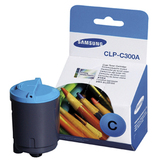 Samsung CLP-C300A Cyan Toner Cartridge - CLPC300AXAA