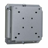 MNT VESA 75X75. 100X100 SILVER FLAT MOUNT, 80LB LOAD CAPACITY