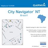 Garmin City Navigator Brazil NT Digital Map 010-10759-00