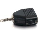 Cables To Go 3.5mm Stereo to Dual 3.5mm Stereo Adapter - 40641