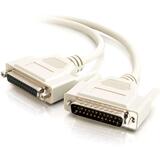 Cables To Go Serial/Parallel Extension Cable - 1ft - Molded - Beige