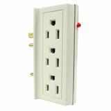 Cables Unlimited 6 Outlet Wall Tap Surge Strip