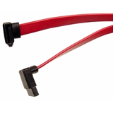 Cables Unlimited SATA Cable (Right Angle Connector) - 1.5ft - Red